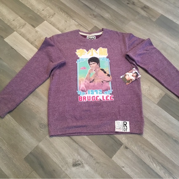 Roots of fight Bruce Lee sweatshirt - Picture 1 of 2